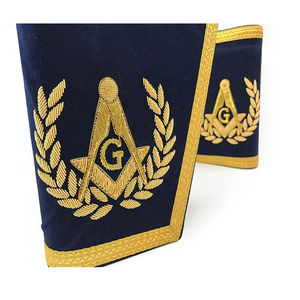 Ensemble de Régalia Maçonnique pour Princes du Grand-Orient, Tablier en Peau d'Agneau avec Écharpe Maçonnique et Bijou de Poitrine de Qualité Supérieure, Service OEM - Product Image 5