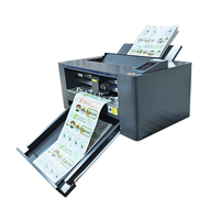 Alimentación automática de papel A3/A4 Plotter de troquelado Cabezales dobles Servo Papel Vinilo Pegatina Máquina de corte Plotter con cámara CCD