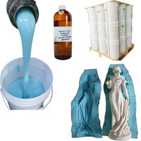 Caoutchouc de silicone liquide RTV-2 pour gypse, béton, pierre artificielle, résine époxy, fabrication de moules en ciment