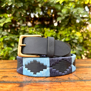 Cinturón de cuero de búfalo de agua estilo Polo de calidad superior 100% para hombres y mujeres, hebilla de latón macizo de hilo ceroso, 35MM de ancho, resistente y duradero - Product Image 1