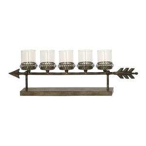 Porte-bougie en métal pour la décoration de la maison |   Élégant Porte-Bougie de Table pour Salon et Table à Manger - Product Image 3