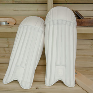 Nuevas almohadillas de bateo de cricket personalizadas clásicas con opciones de material de color de logotipo personalizado: equipo de cricket para adultos de alta calidad - Product Image 3