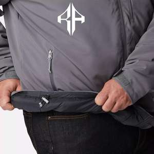 เสื้อแจ็กเก็ตดาวน์สำหรับใส่ได้ทั้งชายและหญิงผ้าไนลอนโพลีเอสเตอร์พิมพ์ลายออกแบบได้ตามต้องการ - Product Image 5