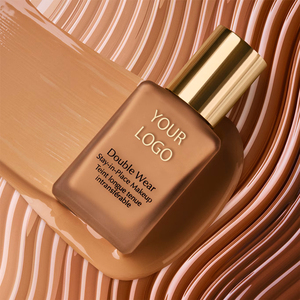 New Private Logo Thuần Chay Nền Tảng Chất Lỏng Không Thấm Nước Matte Lâu Dài Nền Tảng Bảo Hiểm Đầy Đủ Đa-Màu Sắc Nền Tảng - Product Image 2