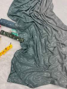 Saree indien de qualité supérieure, Look élégant, vêtements de fête, prix de gros, export et fabricant indien - Product Image 4