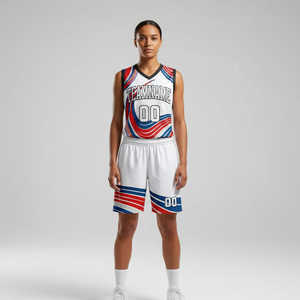 Ensemble d'uniformes de basket-ball personnalisés unisexes sublimés respirants avec nom, numéro et logo |   Shorts de maillot d'équipe OEM ODM Vente en gros - Product Image 1