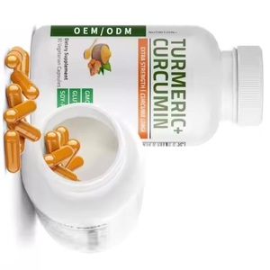 Capsules de curcuma et de curcumine Daily Dose avec un mélange de plantes naturelles à haute concentration pour l'équilibre quotidien, l'énergie et la luminosité intérieure - Product Image 4
