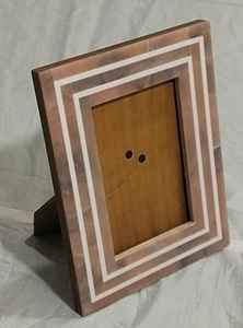 Marco de Fotos de Resina de Lujo con Incrustaciones, Arte Hecho a Mano, Decoración para Oficina y Regalos |   Artesanía de Diseño Único - Product Image 2