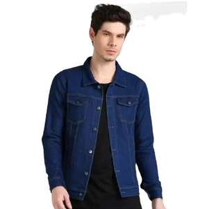 Veste pour homme en denim robuste et confortable de style rétro respirant à manches longues et durable pour homme - Product Image 4