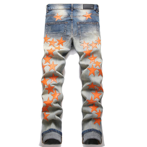 DISEÑADORES 2025 Unisex de lujo de alta calidad Pantalones vaqueros de pierna recta marca famosa estilo Vintage lavado invierno otoño primavera - Product Image 2