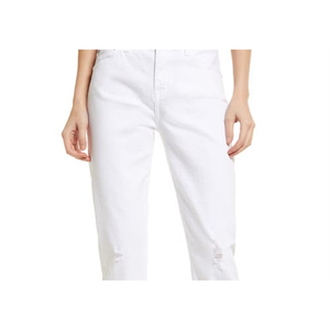 Jeans AG Ex-Boyfriend Slouchy Slim Crop, bianchi, taglia 25, vita bassa, in denim traspirante e lavabile, stile semplice, XL, garanzia 1 anno. - Product Image 2