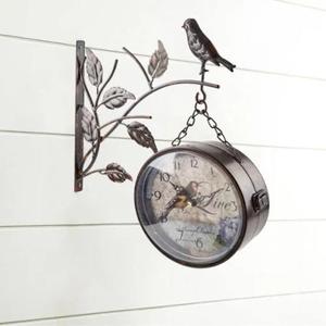 Horloge murale en métal durable de haute qualité avec un design rond moderne Mouvement silencieux Décoration intérieure Utilisation dans le salon Fournisseur indien - Product Image 2