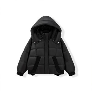 Chaqueta acolchada de talla grande con capucha personalizada para mujer, chaquetas acolchadas de alta calidad para invierno, clima frío, actividades al aire libre - Product Image 2