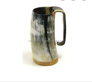 Antique and Unique Design Buffalo Horn <b>Mug</b> Reasonable Rate Fashionable Luxury Custom Logo Horn <b>Mug</b> at Wholesale Price - Product Image 5