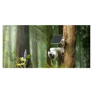 Kit de surveillance solaire 4G AOV PT avec caméra réseau blanche et noire, résolution 3K 2880x1620 KITB7EDP3T1TEHEUFSP4 - Product Image 3