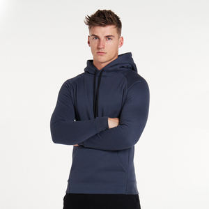 Ensemble de sweat-shirts à capuche pour homme, coupe ajustée, en molleton 100% coton, manches longues, vente en gros OEM, coupe-vent, écologique, sweat-shirt d'hiver - Product Image 2