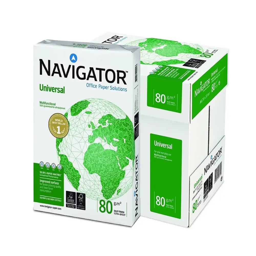 Hot sale Navigator copier/copy paper 80 gsm 70 gsm printer paper a4 woodfree paper