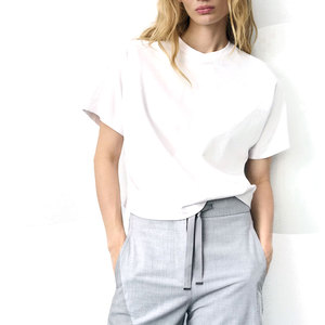 T-shirt femme 100% coton de qualité supérieure, personnalisez votre logo, meilleur prix, vente en ligne. - Product Image 1