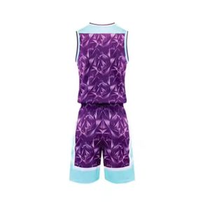 Uniforme antibactérien de basket-ball à séchage rapide respirant pour hommes, uniforme et maillot pour adultes, prix de gros, design de qualité supérieure - Product Image 2
