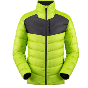 Veste matelassée respirante grande taille pour hommes avec nylon/polyester pour des vêtements de rue décontractés d'hiver - Product Image 1