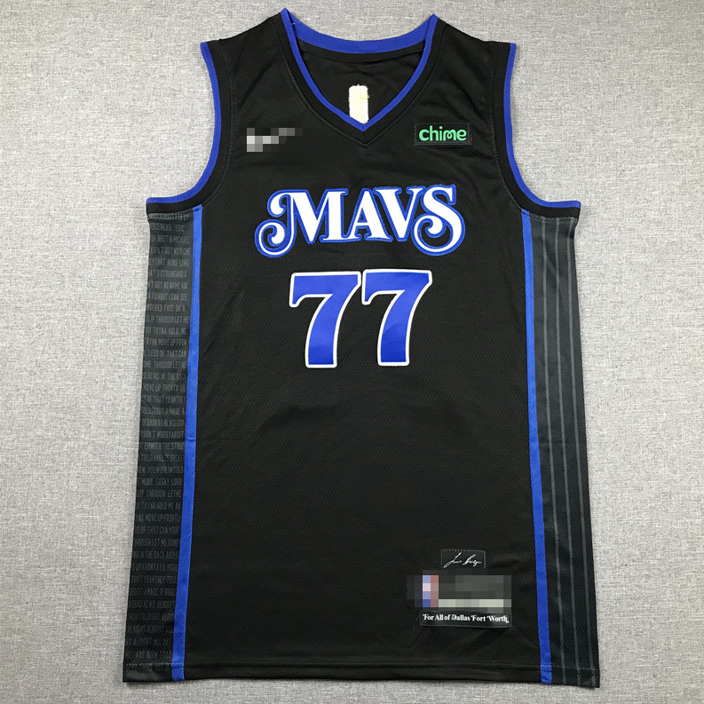 Black #77 MAVS