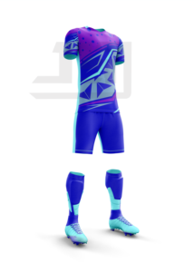 Uniforme de Fútbol Personalizado Premium, Camiseta y Pantalones Cortos Deportivos para Clubes, Escuelas, Academias y Competiciones, 100% Poliéster - Product Image 4
