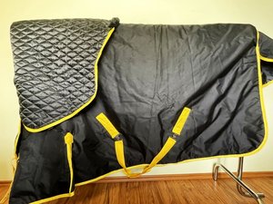 品牌区马术顶级流行马钉制造商个性化马冬季地毯马毯600D - Product Image 5