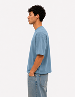 Tee-shirt à la mode pour hommes, racines italiennes fortes, 100% coton, tissu lourd, 220g/m2, anti-boulochage, style boxy