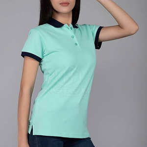 OEM Best-seller T-shirt polo pour femmes T-shirts polo de haute qualité pour dames avec motifs personnalisés et couleurs Chemise élégante - Product Image 3