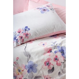 Jayda <b>Pink</b> Single Duvet Cover Set Cotton Box Model with Floral Pattern for Home Use - Product Image 2