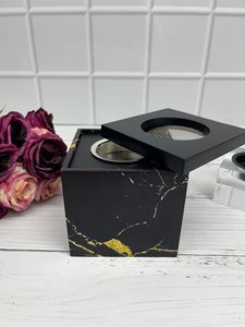 Bakhoor Brûleur Plateau de Service Meilleur Prix Eid & Ramadan Spécial (Bleu Ciel) Attractive Nacre Mubkhar Box avec Plateau Set - Product Image 3