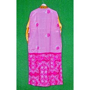 Vente en gros à bas prix Kimono en soie vintage sari sexy à bretelles spaghetti thermique doux respirant multicolore été - Product Image 3