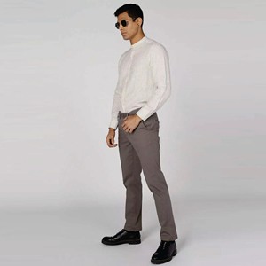 เสื้อเชิ้ตลายทางแขนยาวสำหรับผู้ชายเสื้อเชิ้ตลำลองไซส์ใหญ่พิเศษเสื้อเชิ้ตผ้าฝ้ายแบบสั่งทำสำหรับฤดูใบไม้ผลิ - Product Image 6