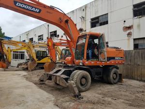 Los componentes del núcleo de la excavadora de ruedas Doosan DH210 usados incluyen bomba de motor caja de cambios Corea 115kw 0,86 M capacidad del cubo 1 año - Product Image 3