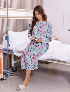 Batas de Paciente Cómodas y de Alta Calidad con Telas Suaves, Opciones Personalizables, Uso Hospitalario - Product Image 4