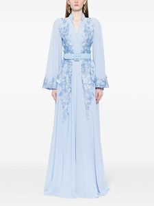 Vestido acampanado con mangas largas, cintura Natural, transpirable, antiestático, para uso diario informal, salidas, fiestas, reuniones - Product Image 3