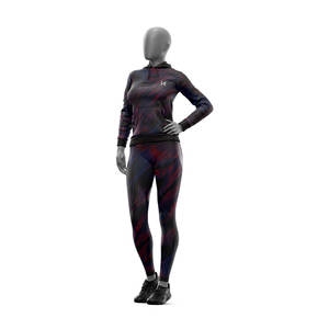 Vêtements de sport pour femmes, vêtements de sport pour la salle de sport, le yoga, la course à pied, l'entraînement, ensembles de vêtements de sport, hauts à manches longues, veste, sweat-shirt de basket-ball - Product Image 5