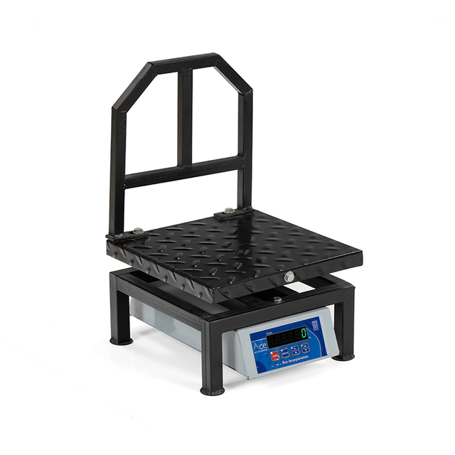 ACE Heavy-Duty Mild Steel Digital Table Top Weighing Scale 300x300mm 100kg Capacity 5/10g Accuracy 1 Year Warranty Industrial