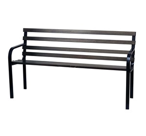 Garden Metal Three Seater Garden Patio <b>Bench</b> for Home Hotel Garden Outside Park Seating Patio <b>Bench</b> Outdoor and <b>Indoor</b> Furniture - Product Image 1