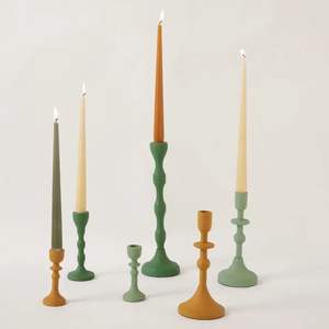 Portavelas de Metal moderno único para casas contemporáneas, apartamentos, restaurantes, banquetes, interiores, hoteles y familias - Product Image 1