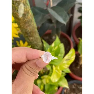 <b>925</b> <b>Silver</b> Rose Quartz Crystal <b>Ring</b> - Product Image 2