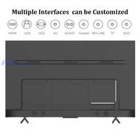 HAINA oem led 32 pouces led télévision uhd 4k tv télévision 43 50 65 pouces smart tv avec wifi