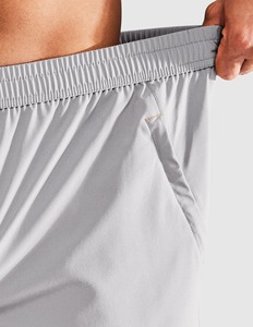 Pantalones cortos deportivos de entrenamiento para correr de verano de 5 pulgadas para hombre, pantalones cortos atléticos de poliéster con cintura elástica de secado rápido, transpirables - Product Image 6