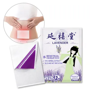 Chinese Herbal Lavender Essential Oil Menstrual Pain Relief Patch Period Pain Relief Device Pad