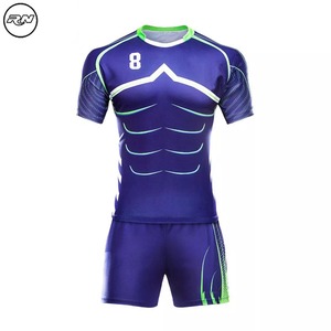 ชุดเครื่องแบบรักบี้น้ำหนักเบา,ชุดกีฬาพิมพ์โลโก้ตามสั่งแบบมืออาชีพ - Product Image 6