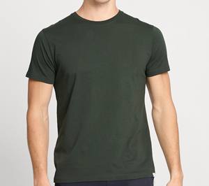 Chemise décontractée à manches longues pour homme, col rond, 100% coton satiné respirant, pour l'été - Product Image 6