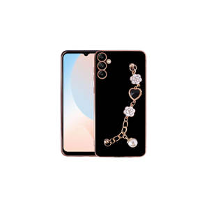 Coque de luxe en silicone souple Netzy pour Samsung Galaxy A14 A34 A53 & 5G - Protection de l'appareil photo, dragonne de maintien, antichoc - Product Image 2