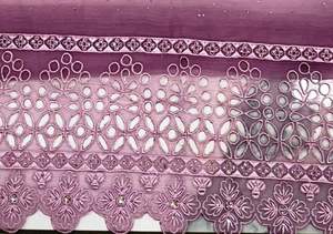 Designer moderne indien pakistanais vêtements non cousus brodés à la main belle fête traditionnelle porter des costumes mode-avant - Product Image 3