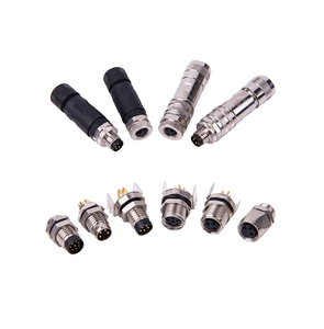 Conector Circular de Señal de 3, 4, 5, 6 y 8 Pines M8, Cumple con RoHS - Product Image 1