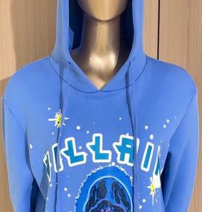 Victoria Industry Men's High Quality French Terry Pullover Hoodie 500gsm Heavyweight Print <b>Sweatshirt</b> Drop Shoulder 100% Cotton - Product Image 2